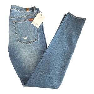 7 For All Mankind Women’s The Stacked Skinny Denim Jeans- Sample